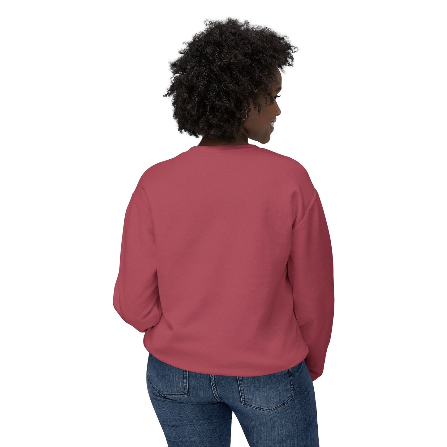 Cozy Minimalist Lightweight Crewneck Sweatshirt Printify