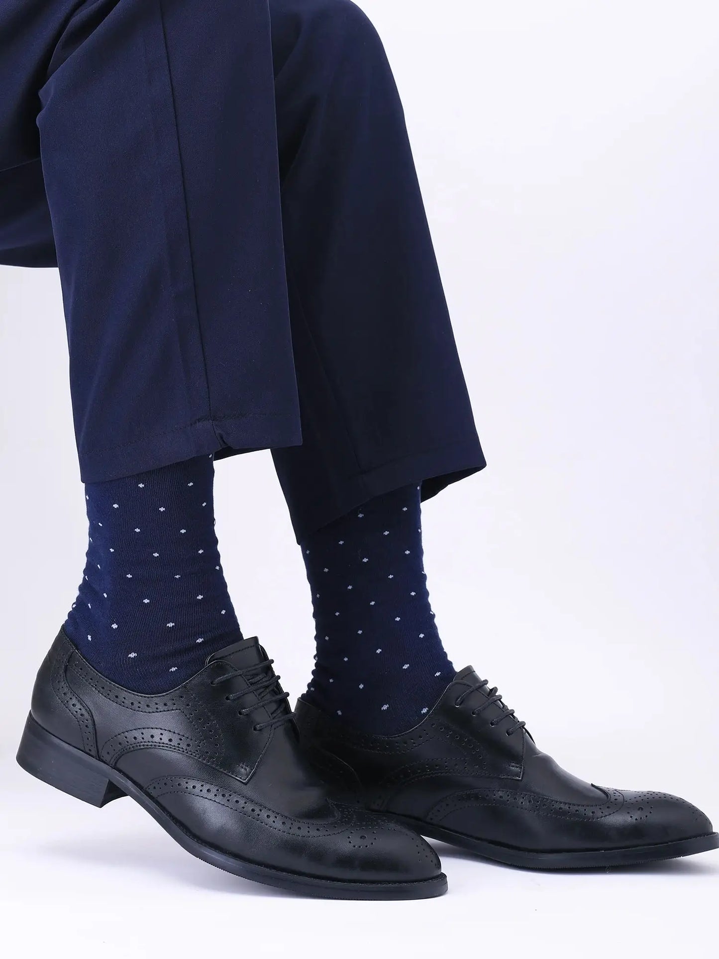5 Pairs Mens Dress Socks Plus large Size,High Quality Combed Cotton Crew Socks,Black Cool Argyle Breathable Casual Socks for men FairBrands