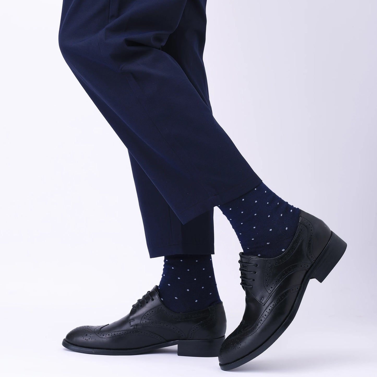 5 Pairs Mens Dress Socks Plus large Size,High Quality Combed Cotton Crew Socks,Black Cool Argyle Breathable Casual Socks for men FairBrands