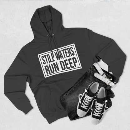 Three-Panel Fleece Hoodie Printify