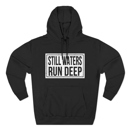 Three-Panel Fleece Hoodie Printify