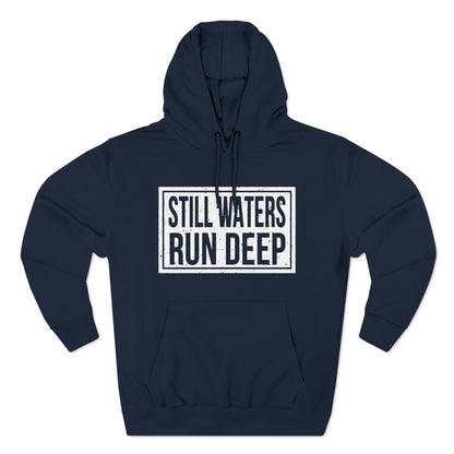 Three-Panel Fleece Hoodie Printify