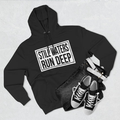 Three-Panel Fleece Hoodie Printify